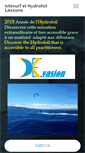Mobile Screenshot of kitesurf-evasion.fr